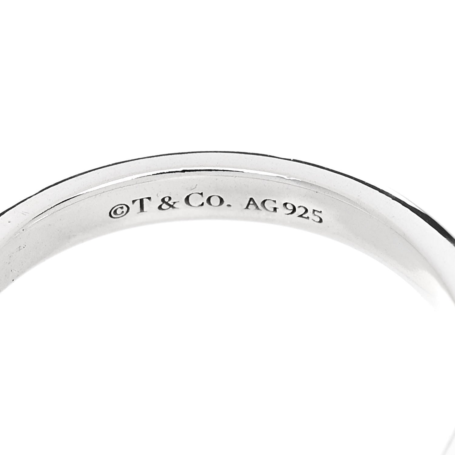 Tiffany Sterling Silver 8mm Hardwear Ball Ring 47 4 7 of 7