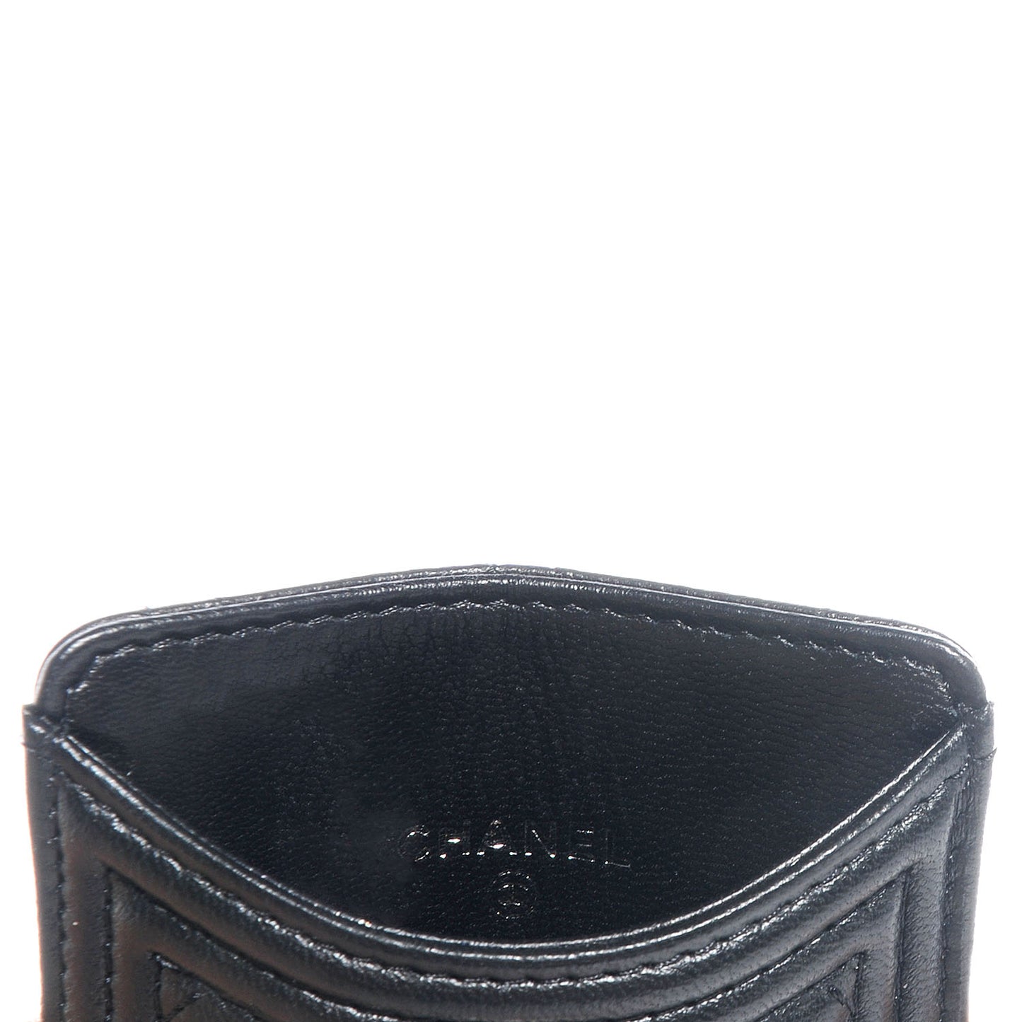 Lambskin Quilted Boy iPhone Case Black