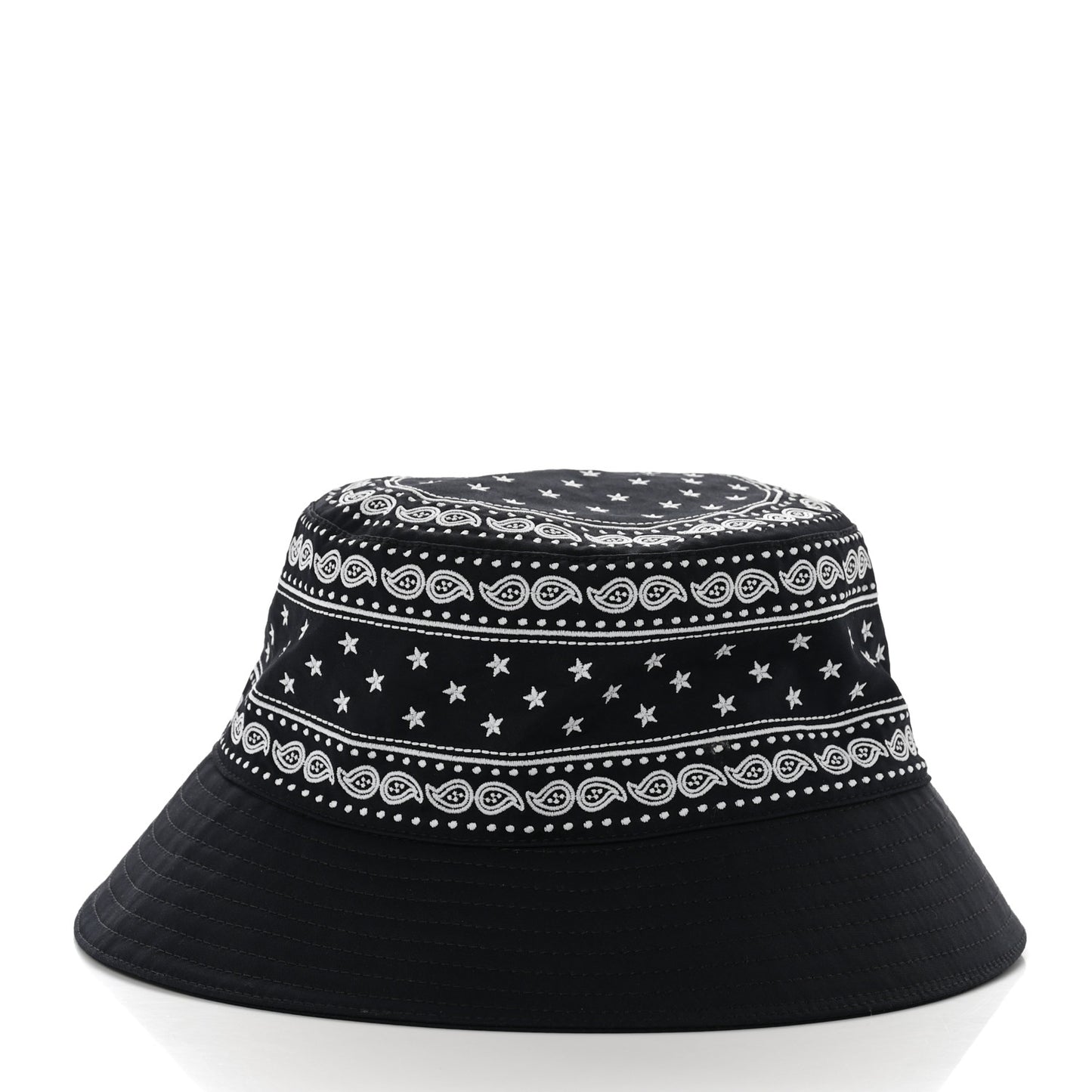 Technical Gabardine Balade Bandana Bucket Hat 57 Marine
