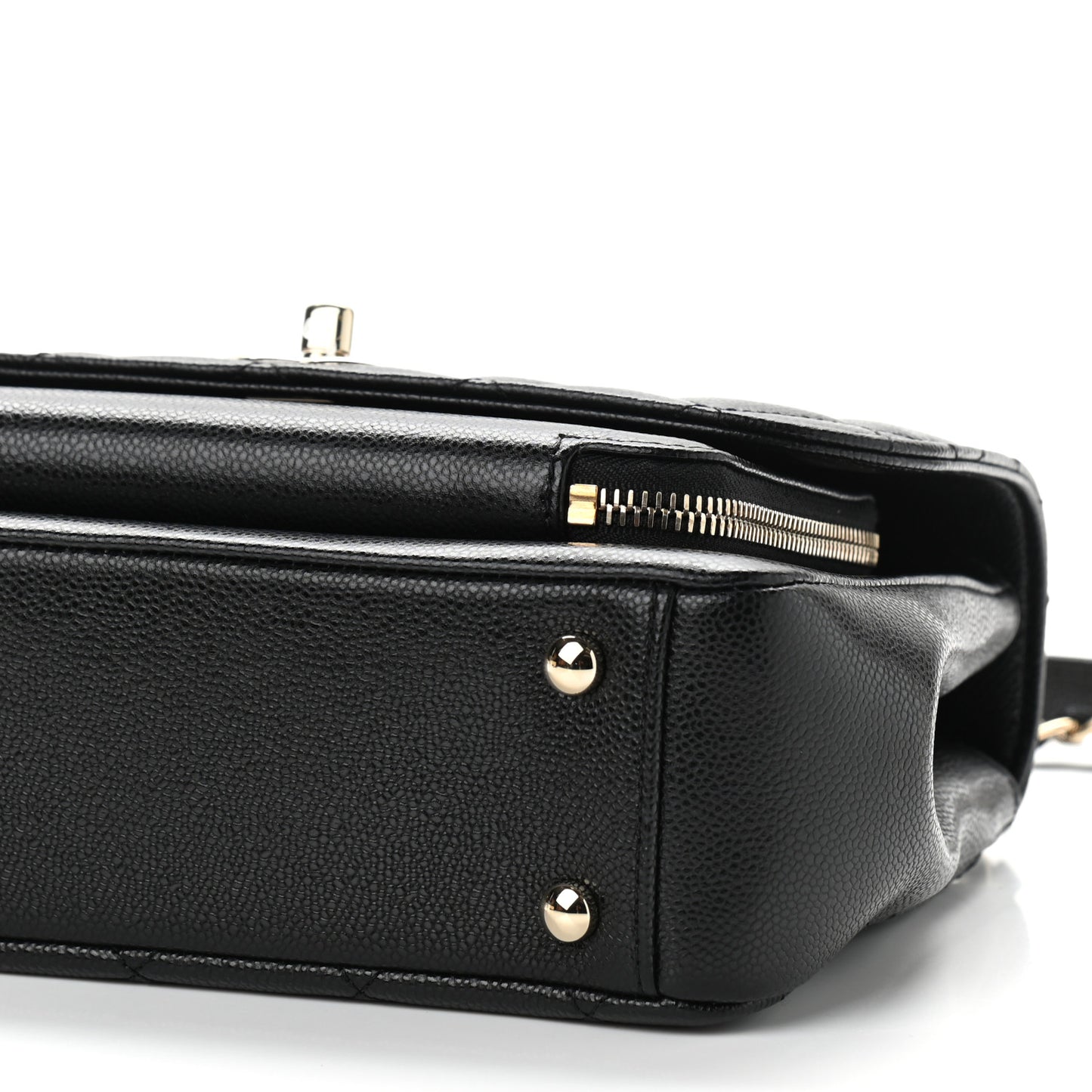 Caviar Quilted Medium Business Affinity Flap Black