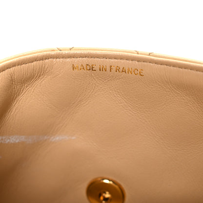 Chanel Lambskin Quilted Mini Square Flap Beige 7 of 13