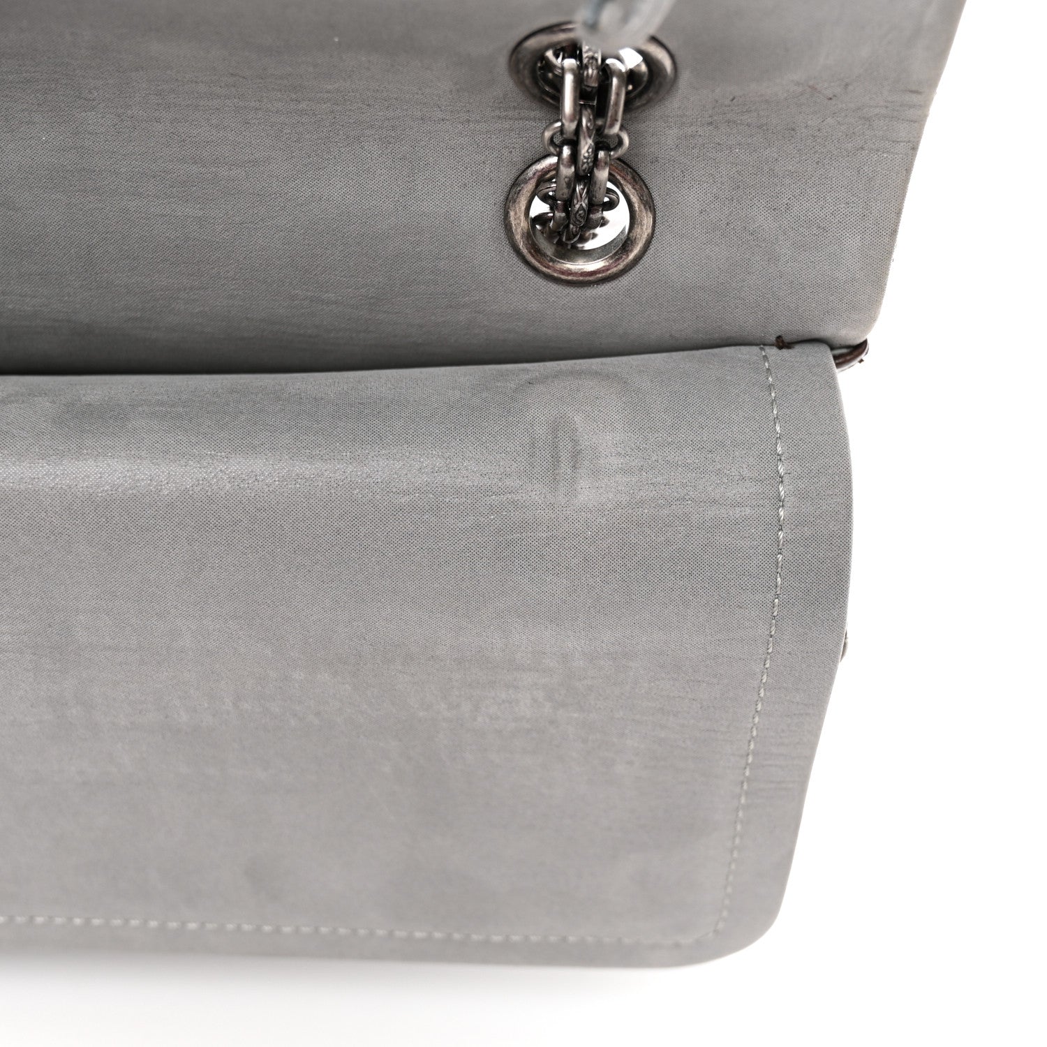 Chanel Caviar Iridescent Calfskin Quilted 2.55 Reissue 226 Flap Brown Grey 13 of 18