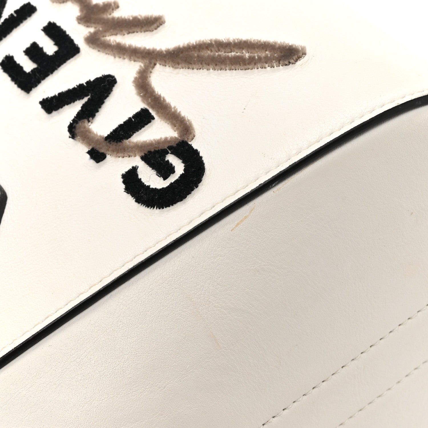 Givenchy Calfskin Signature Logo Mini Antigona White 16 of 19