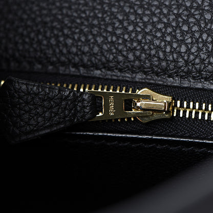Hermes Togo Matte Alligator Kelly Retourne Touch 28 Black 27 of 38
