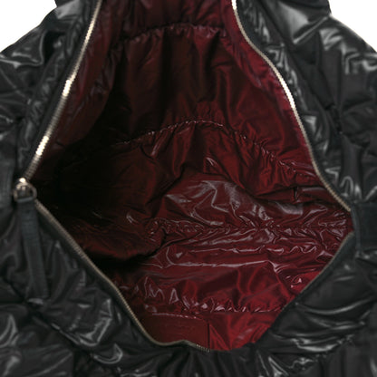 Chanel Nylon Quilted Large Coco Cocoon Tote Black 6 of 10
