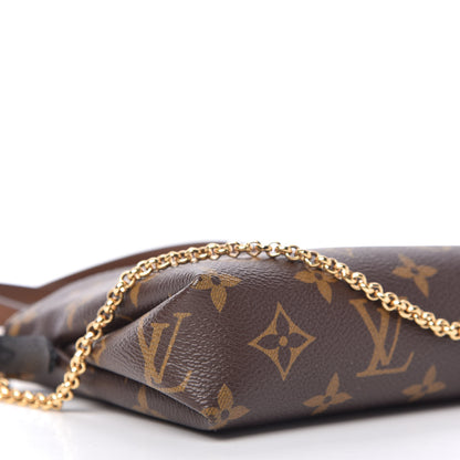 Louis Vuitton Monogram Pallas Clutch Black 6 of 10