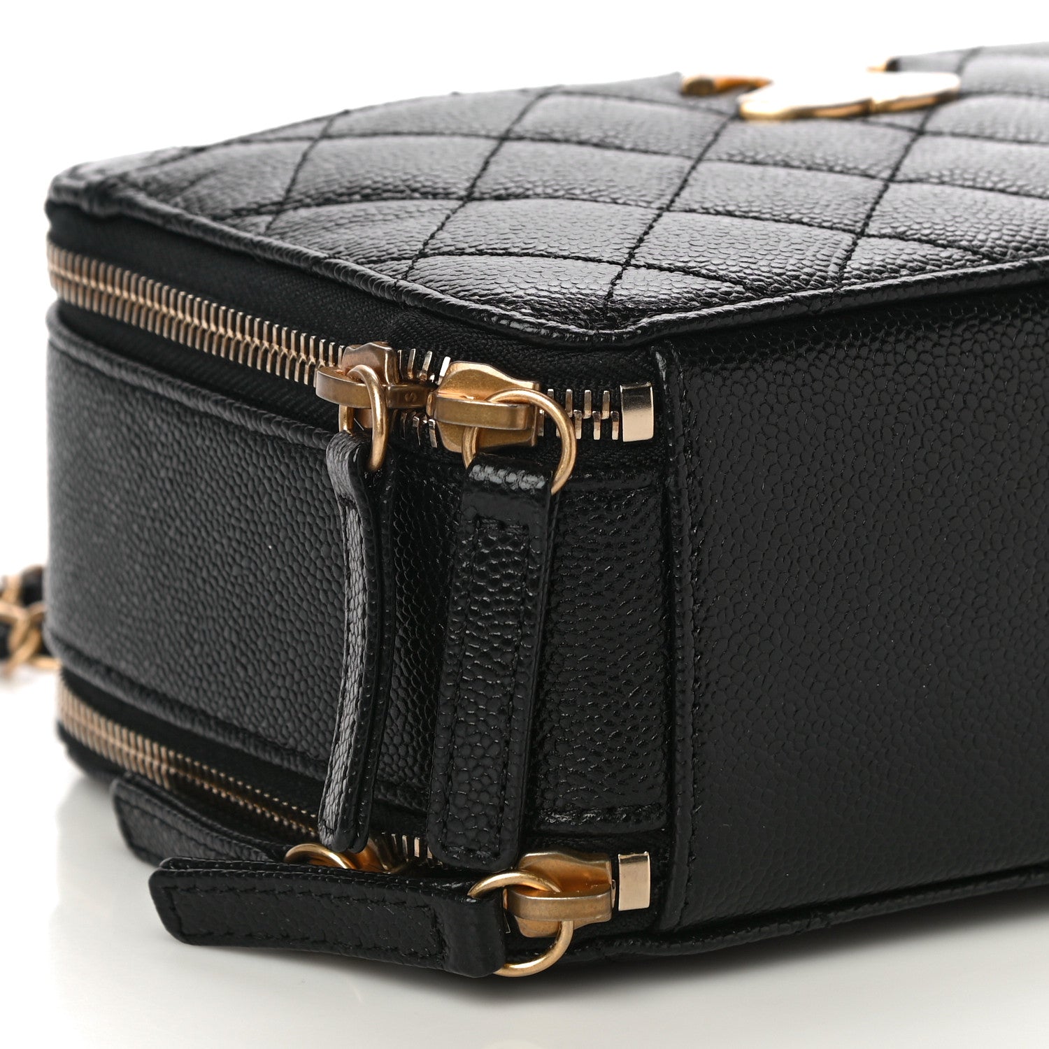 Chanel Caviar Quilted Small Pick Me Up Vanity Case Black 9 of 11