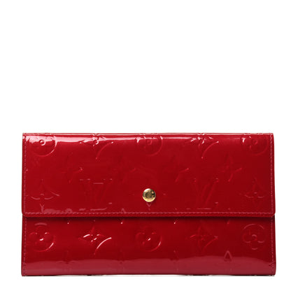 Louis Vuitton Vernis Porte Tresor International Wallet Pomme D'Amour 1 of 4