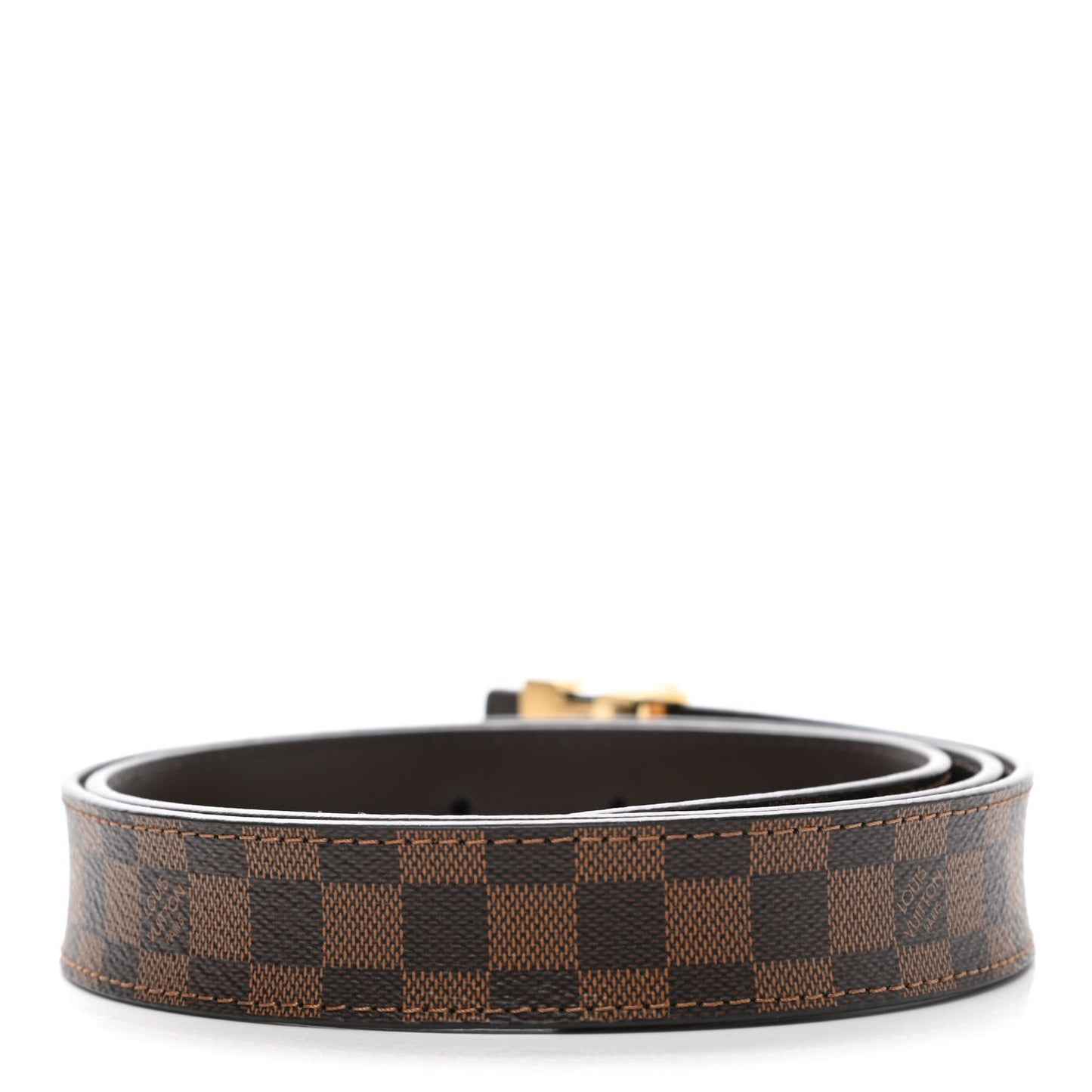 Mini Damier Ebene 25mm LV Initiales Belt 90 36