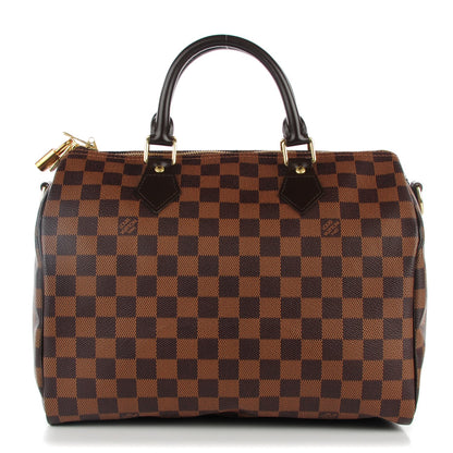 Louis Vuitton Damier Ebene Speedy Bandouliere 30 1 of 7