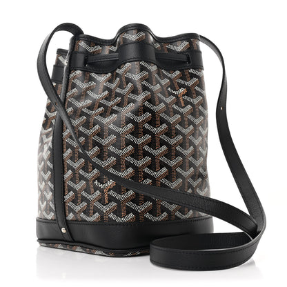 Goyard Goyardine Petit Flot Bucket Bag PM Black 3 of 10