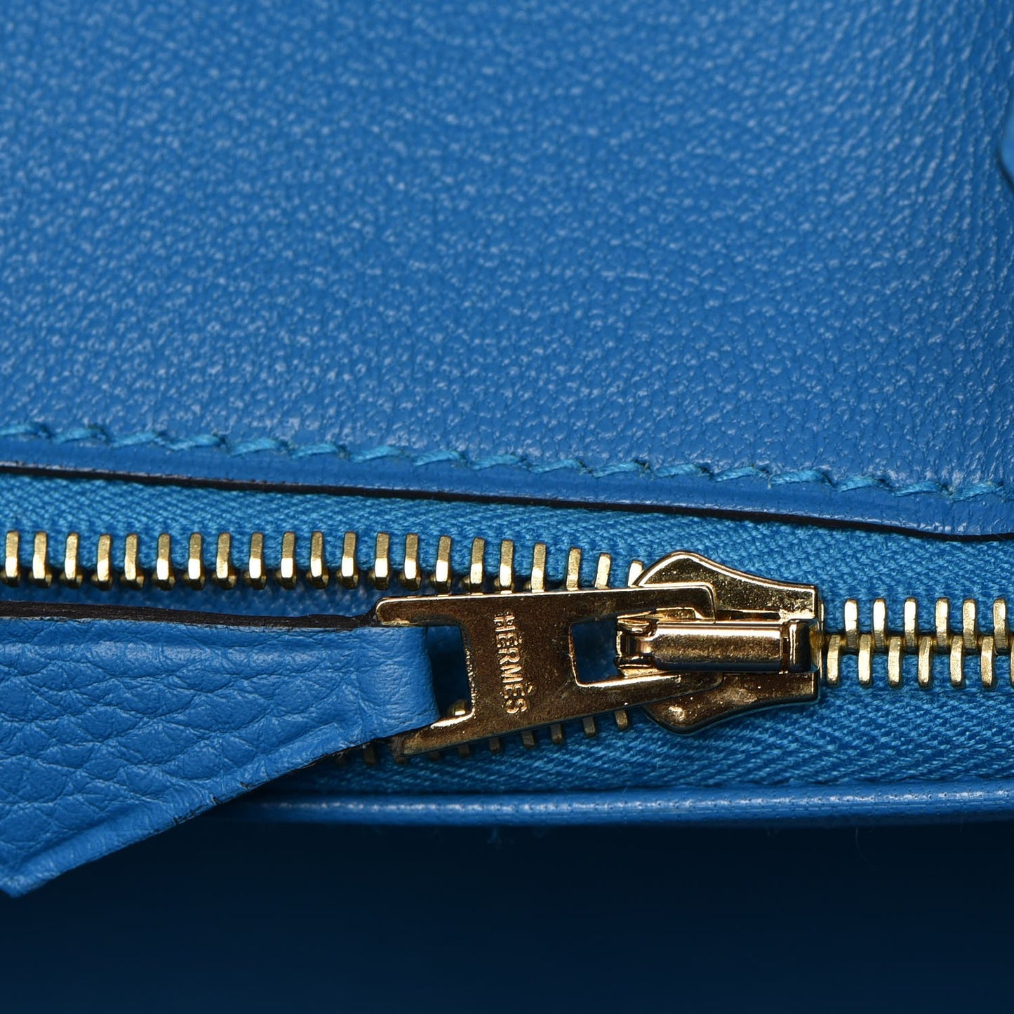 Togo Birkin 25 Bleu Zanzibar
