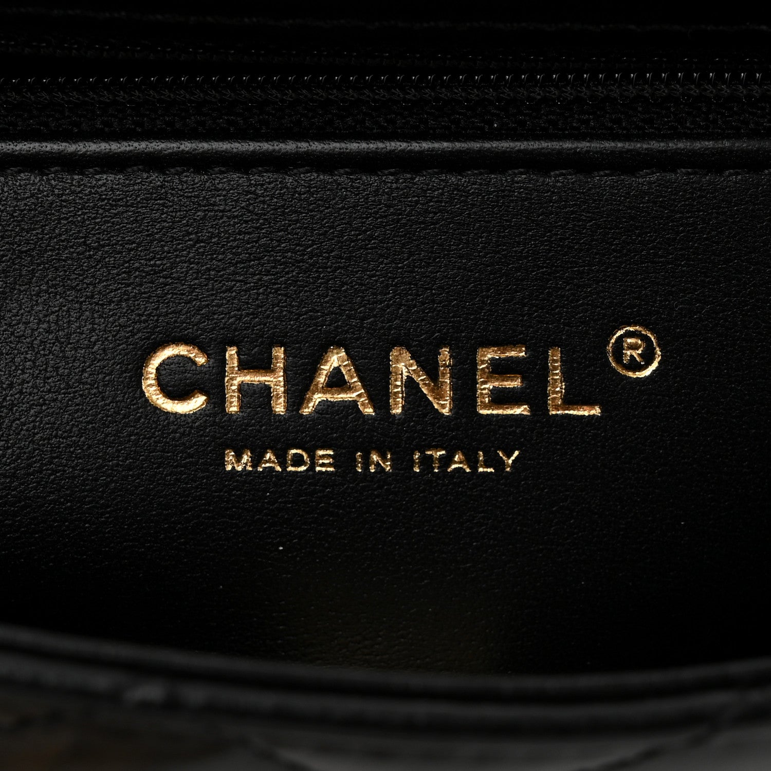 Chanel Shiny Lambskin Quilted Golden Links Top Handle Flap Black 6 of 10