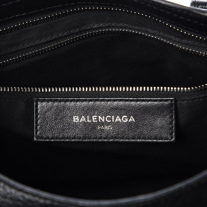 Balenciaga Chevre Silver Metallic Edge Hardware S City Black 6 of 7