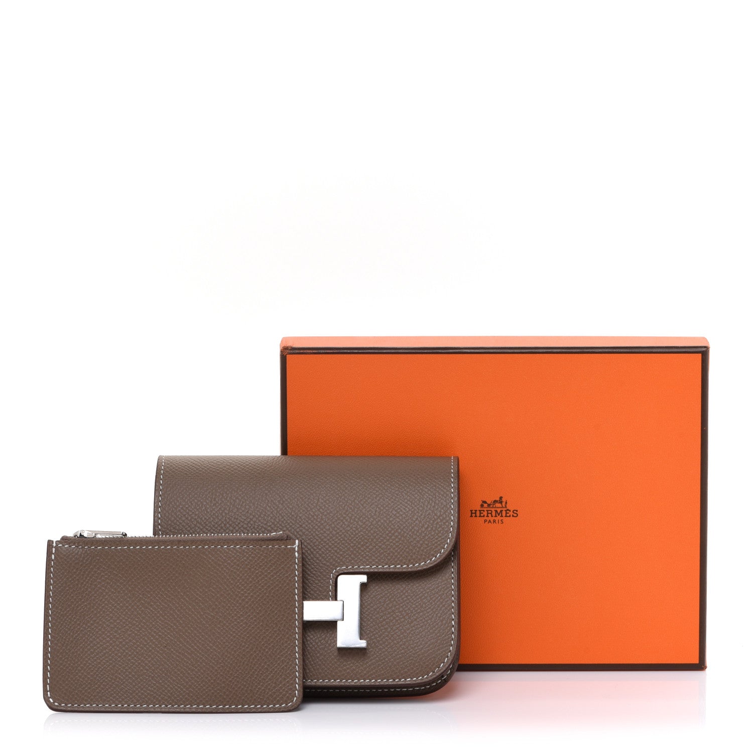 Hermes Epsom Constance Slim Wallet Etoupe 8 of 8