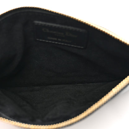 Christian Dior Calfskin Macrocannage Toujours Pouch Black 5 of 6