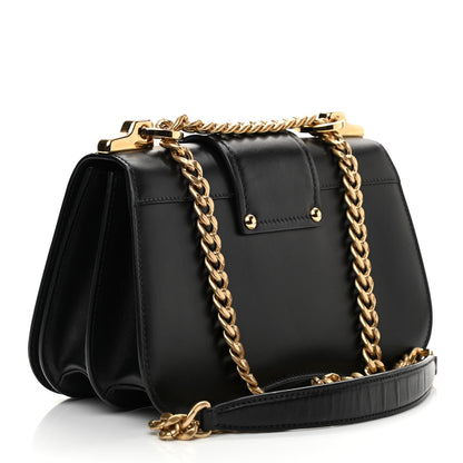 Prada City Calfskin Sidonie Small Chain Crossbody Bag Black 3 of 10