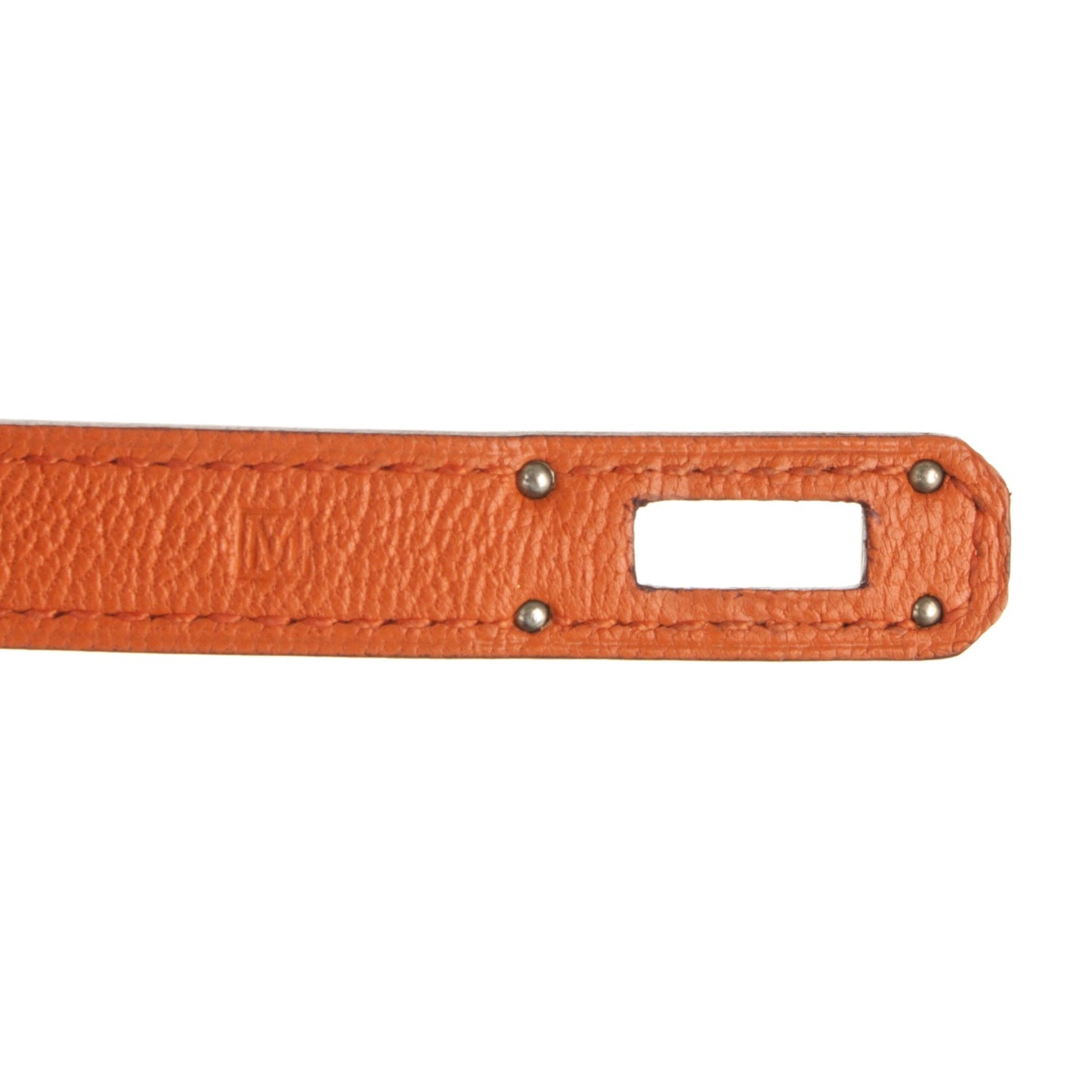 Chevre Mysore Medium Kelly Wallet Orange