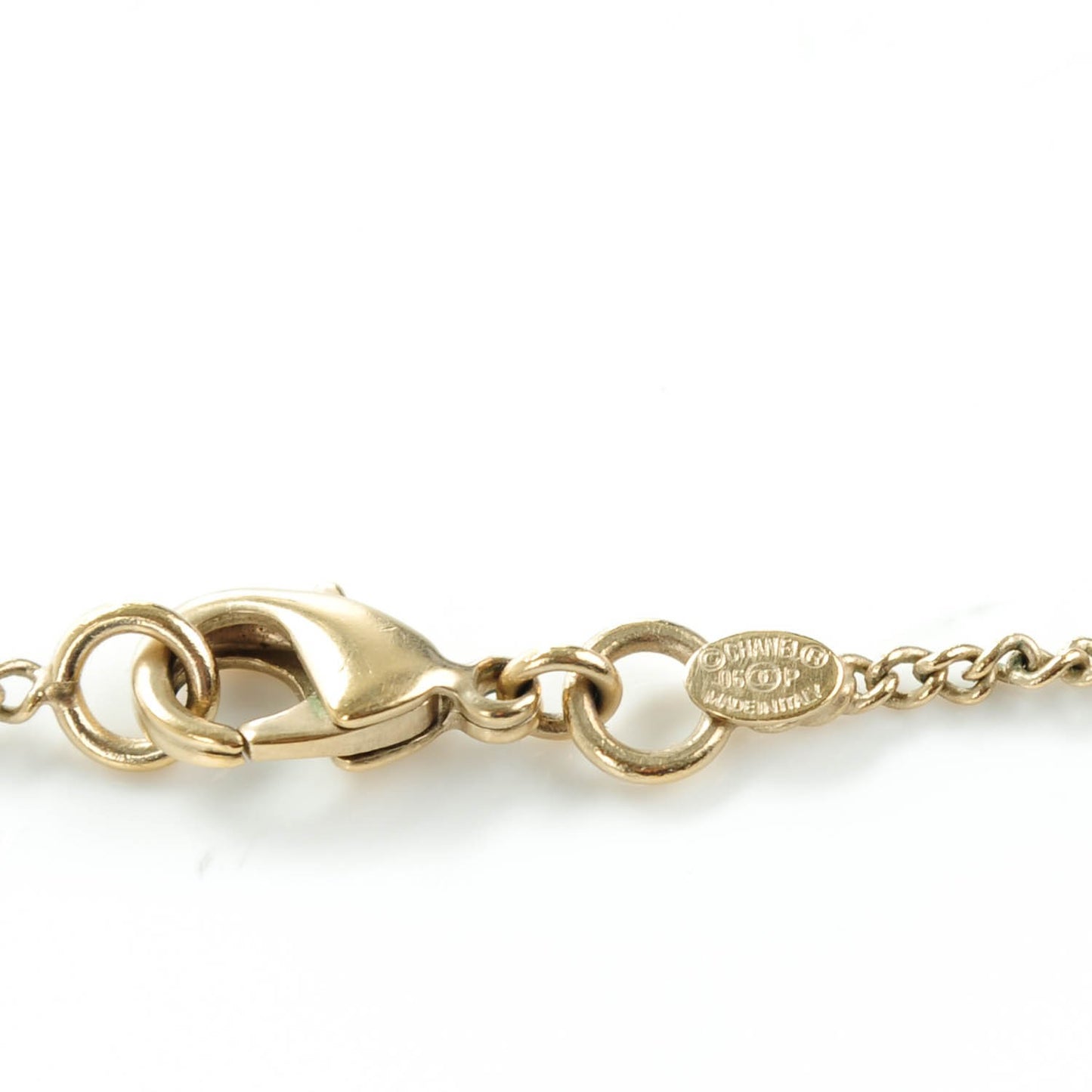 CC Ball Pendant Necklace Gold