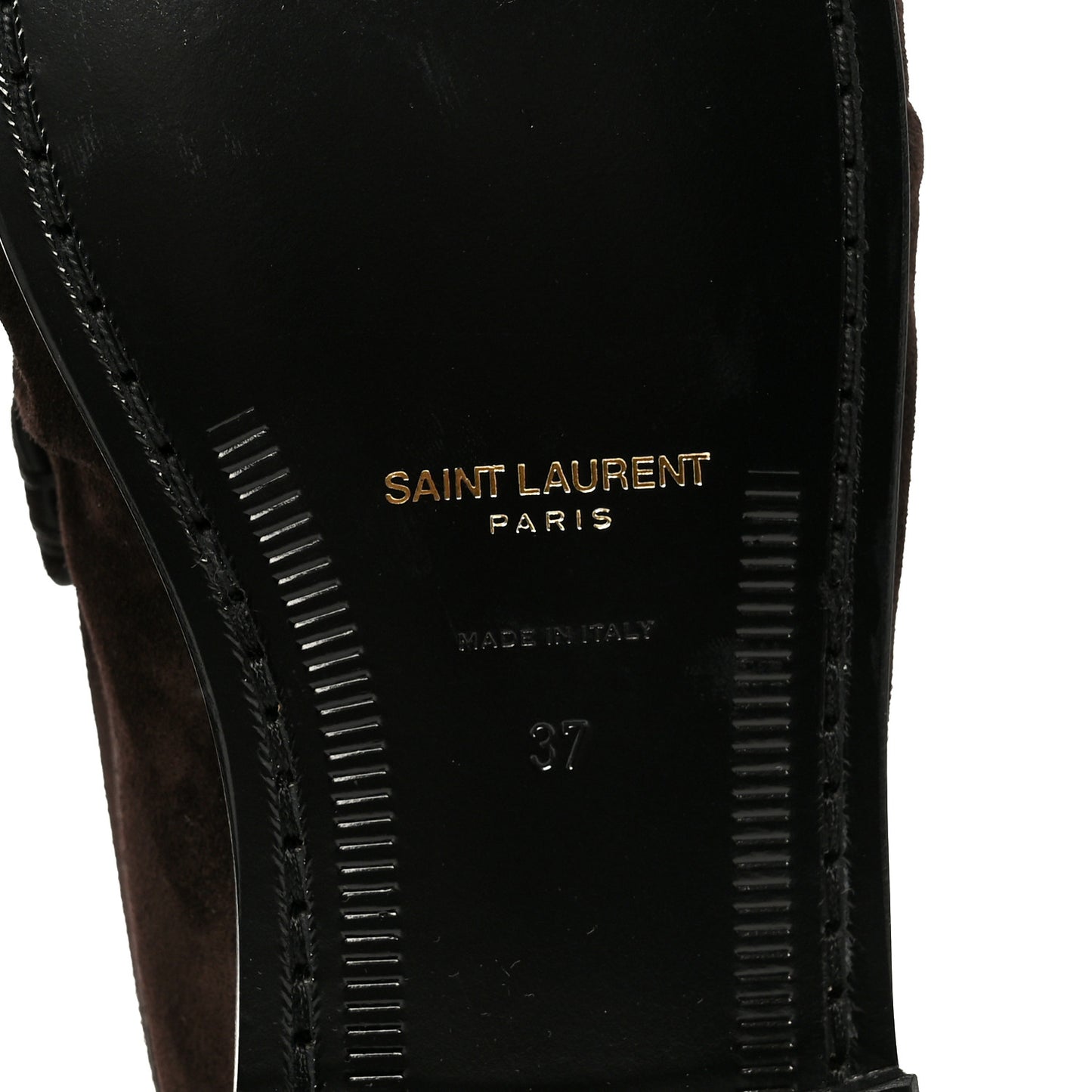 Suede Le Loafer 15 Penny Slippers 37 Dark Chocolate