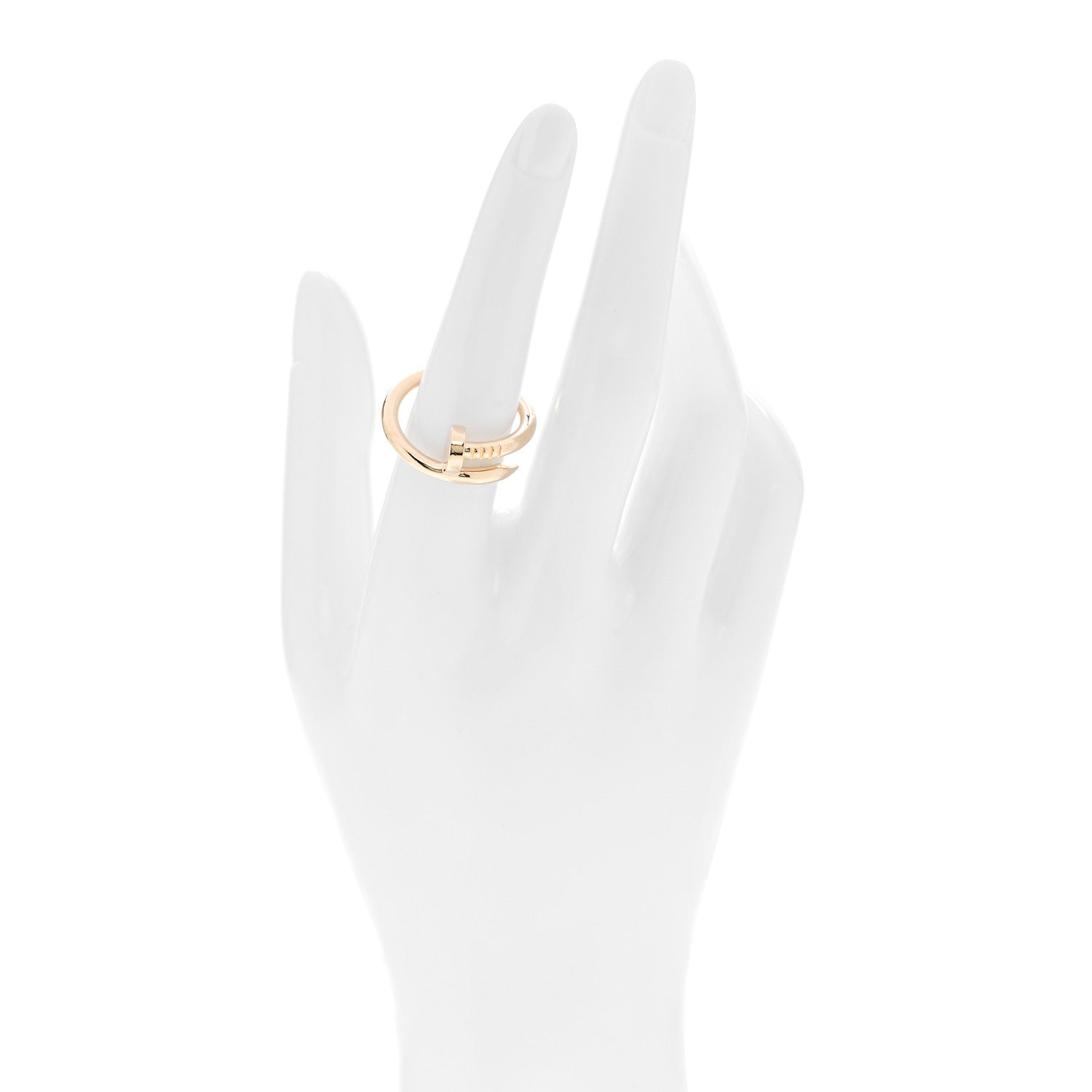 Cartier 18K Yellow Gold Juste Un Clou Ring 58 8.25 2 of 5