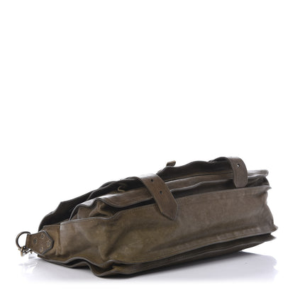 Proenza Schouler Lambskin Medium PS1 Satchel Military 3 of 22