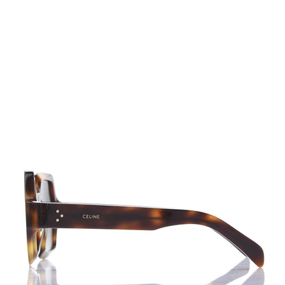 Celine Acetate Octagon Polarized Sunglasses CL401311 Blonde Havana 3 of 8