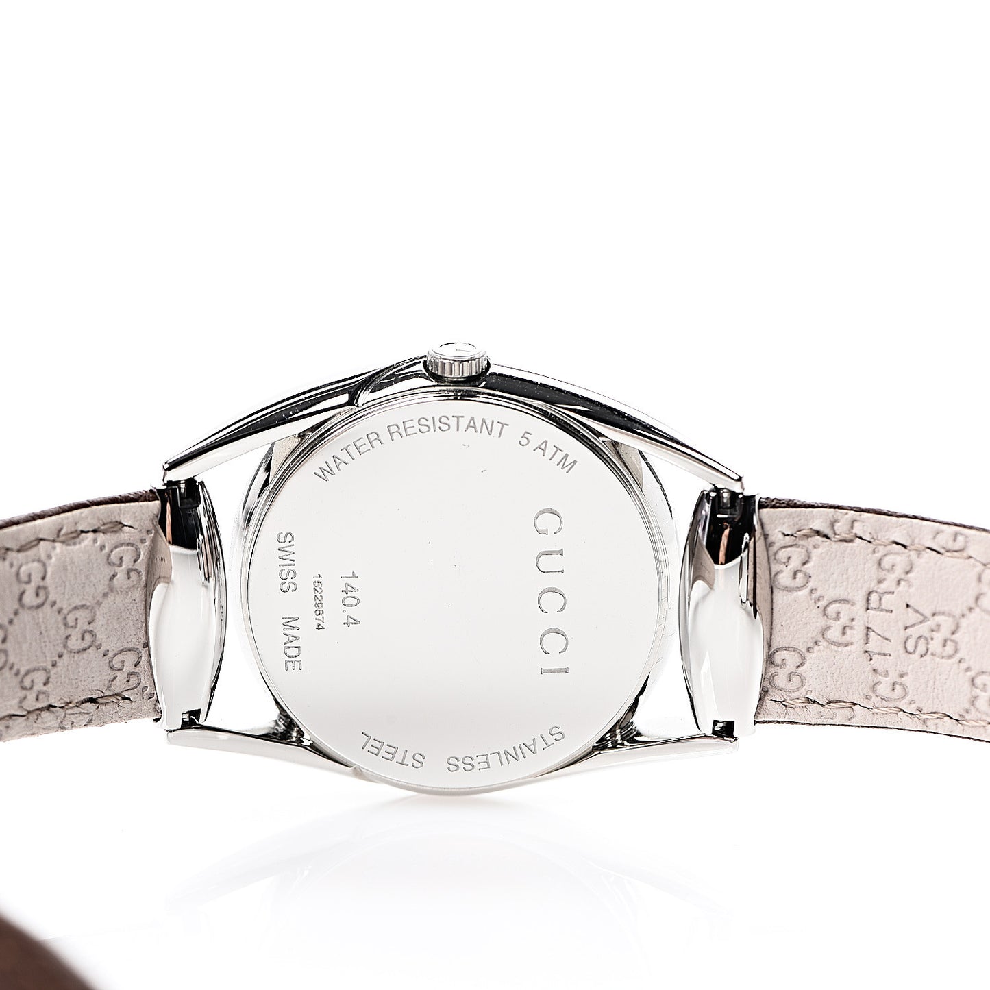 Stainless Steel Calfskin 34mm Horsebit Quartz Watch