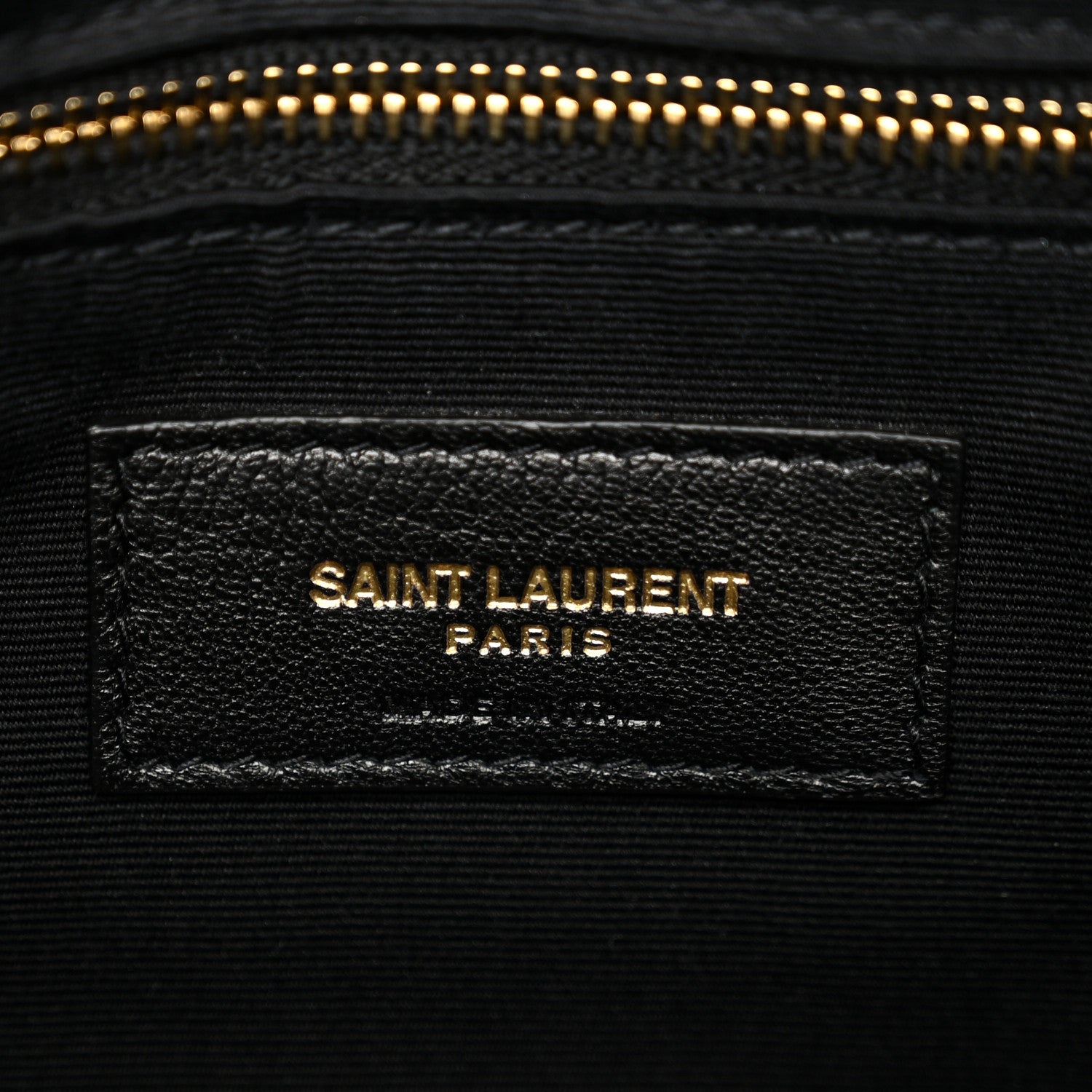 Saint Laurent Calfskin Y Quilted Monogram Medium Loulou Chain Satchel Pebble 7 of 11