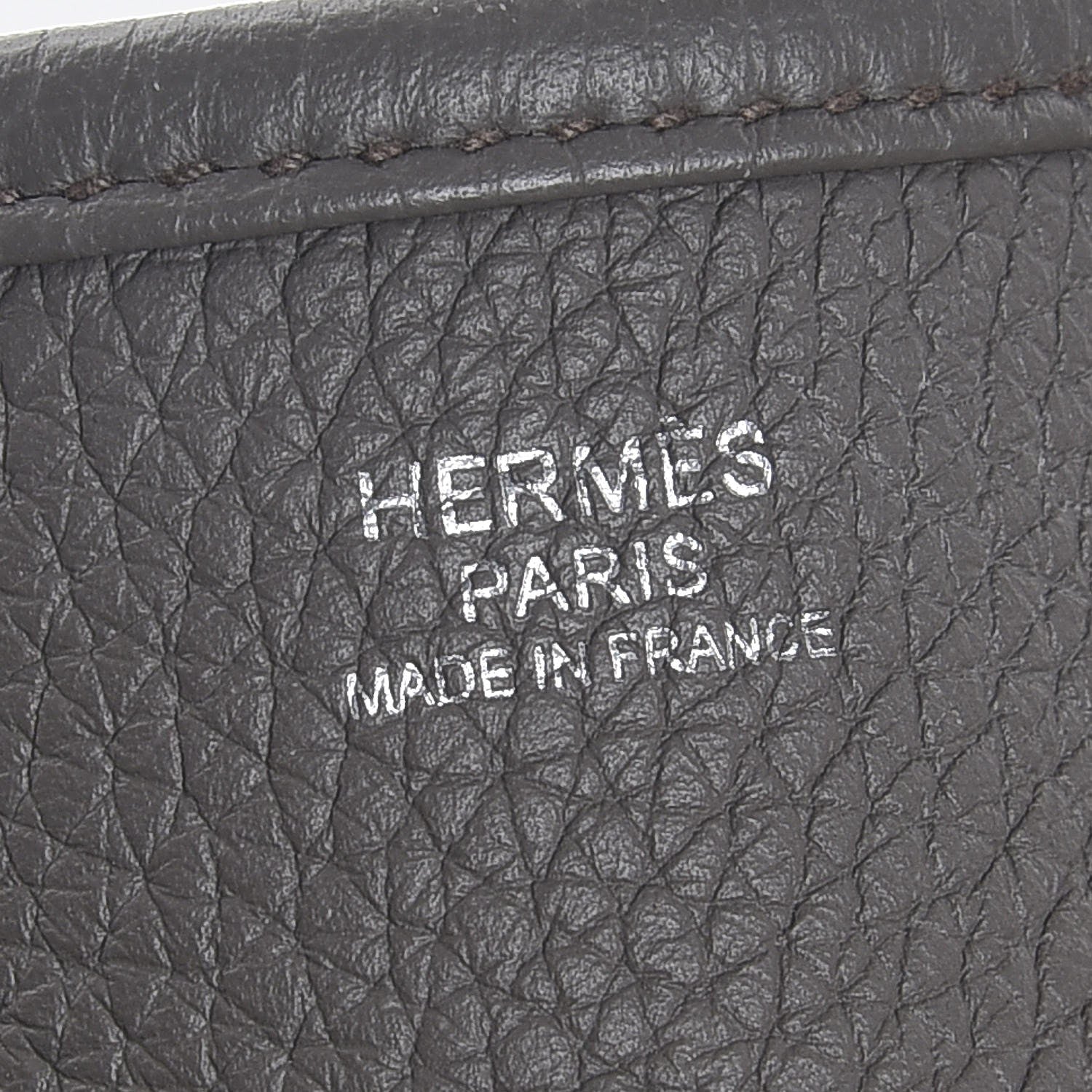 Hermes Taurillon Clemence Evelyne III PM Etain 6 of 7