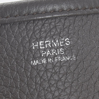 Hermes Taurillon Clemence Evelyne III PM Etain 6 of 7
