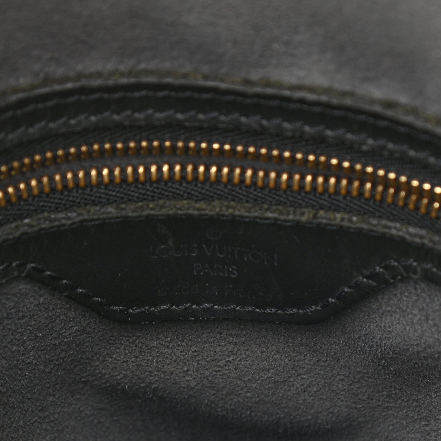 Louis Vuitton Epi Petit Bucket 23 Black 7 of 9