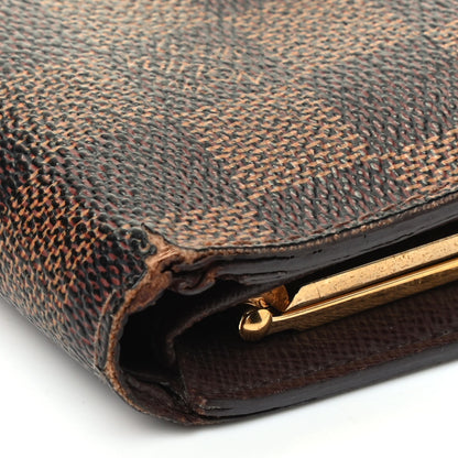 Louis Vuitton Damier Ebene French Purse Wallet 4 of 5
