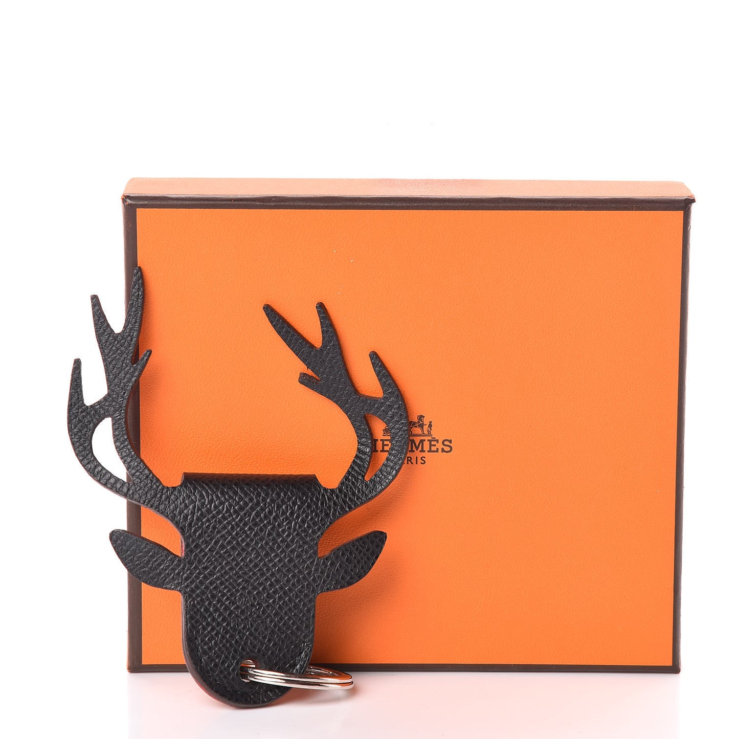 Epsom Stag Key Ring Black