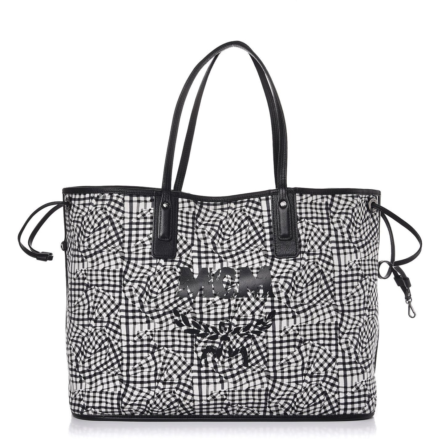 Visetos Large Liz Reversible Shopper Tote Black