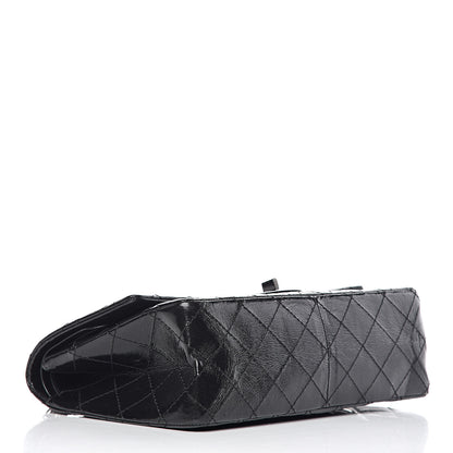 Chanel Glazed Calfskin Quilted 2.55 Reissue 226 Flap So Black 4 of 13