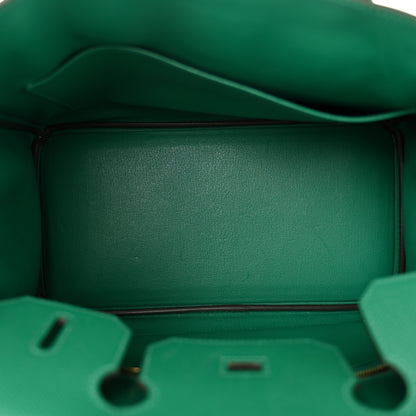 Hermes Epsom Birkin 30 Vert Vertigo 5 of 11