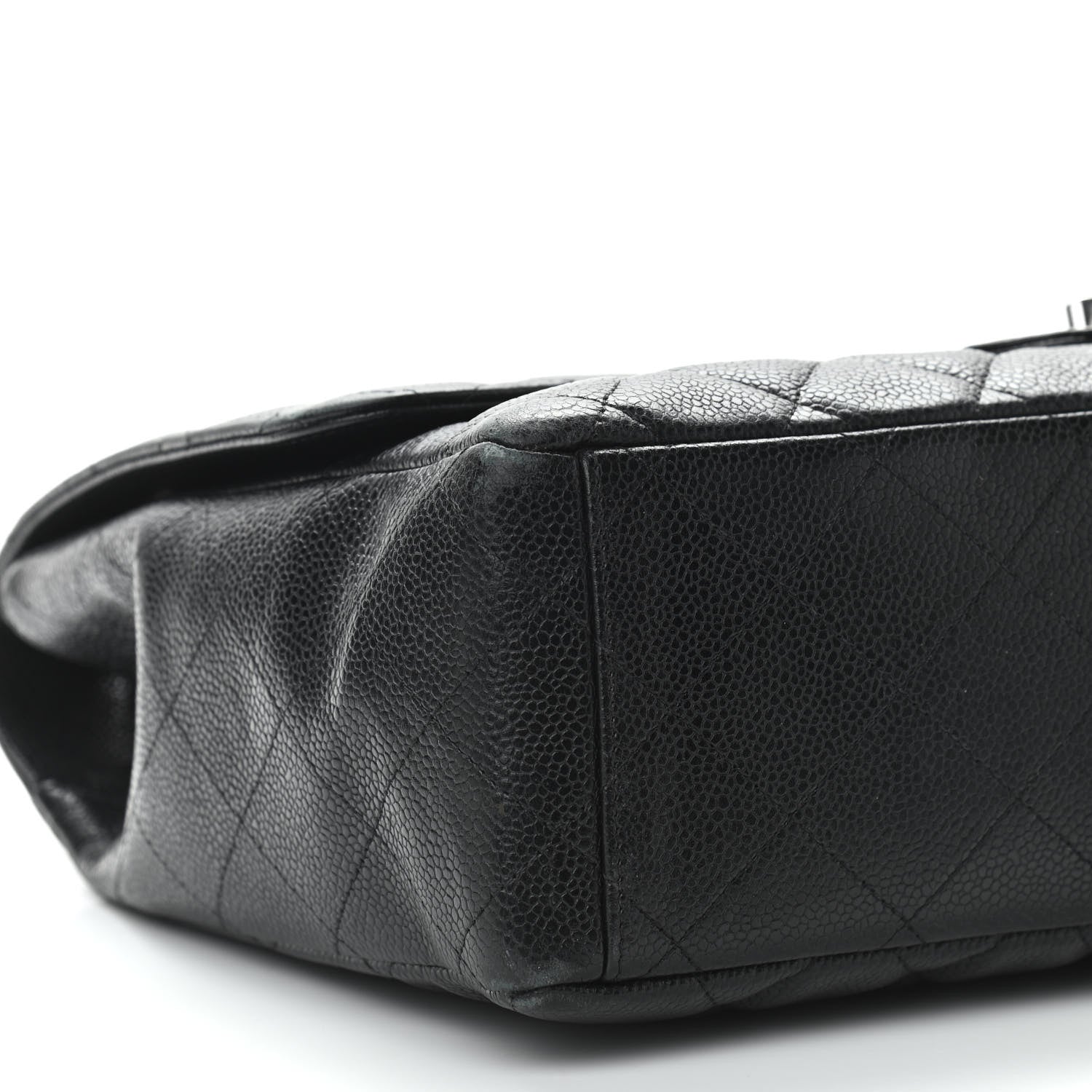 Chanel Caviar Quilted Maxi Single Flap Black 9 of 14