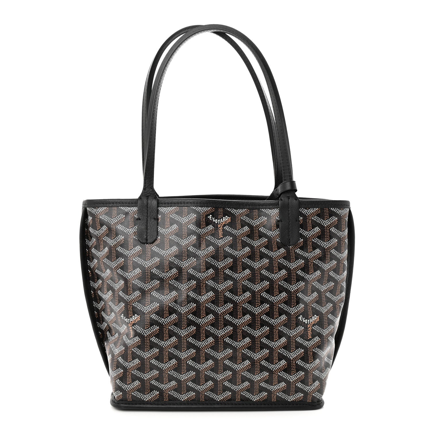 Goyard Goyardine Reversible Mini Anjou Black 3 of 11