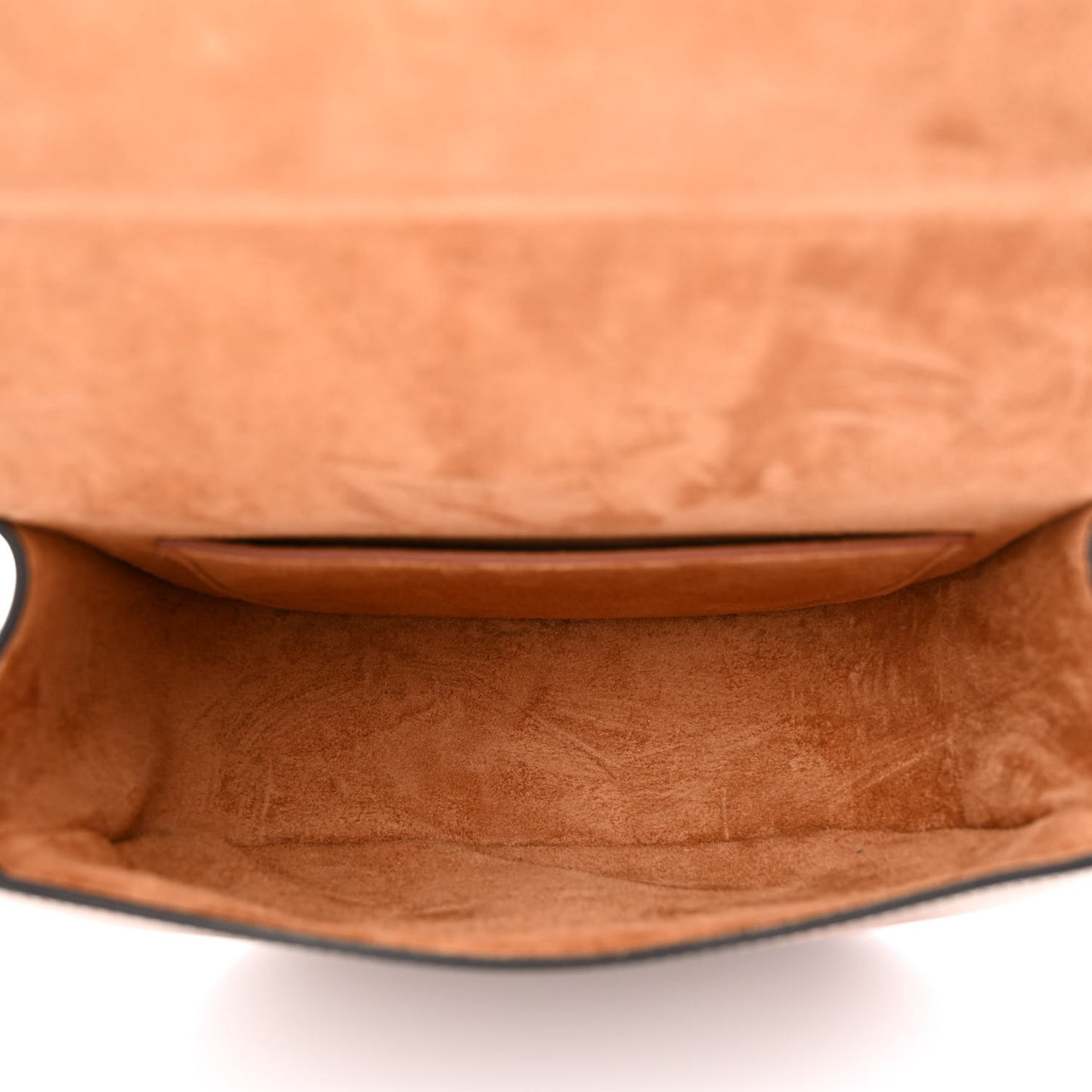 Smooth Calfskin Cuir Triomphe Folco Crossbody Bag Tan