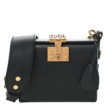 Christian Dior Lambskin Dioraddict Lockbox Black 1 of 8