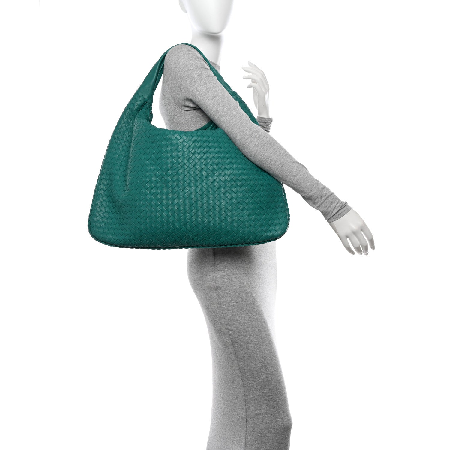 Bottega Veneta Nappa Intrecciato Large Veneta Hobo Lagoon 2 of 10