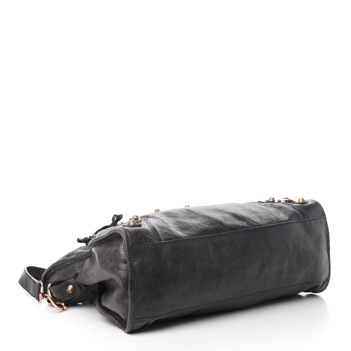 Agneau Giant 12 Rose Gold Hardware City Anthracite