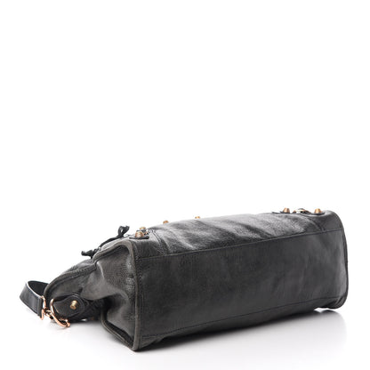 Balenciaga Agneau Giant 12 Rose Gold Hardware City Anthracite 3 of 9