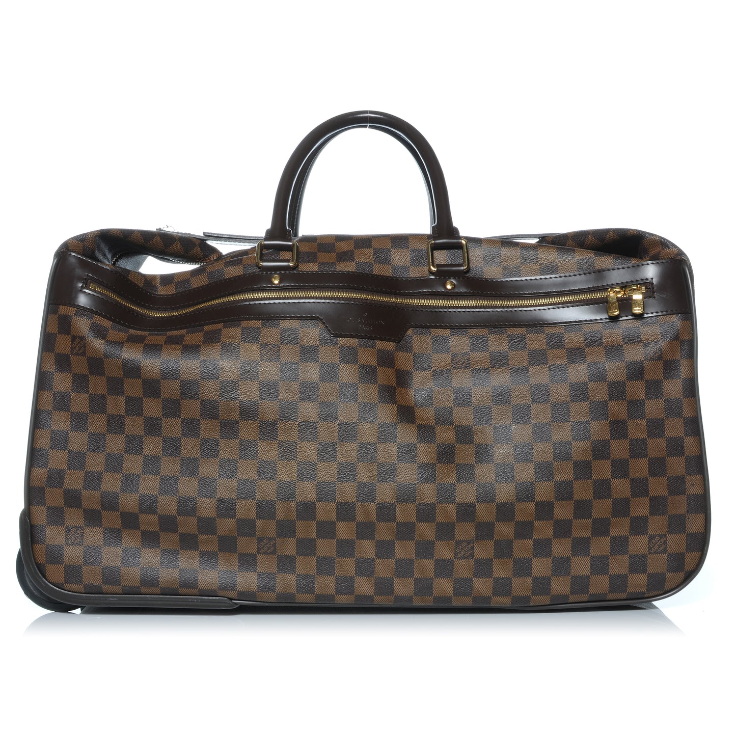 Damier Ebene Eole 60 Rolling Luggage Travel Bag