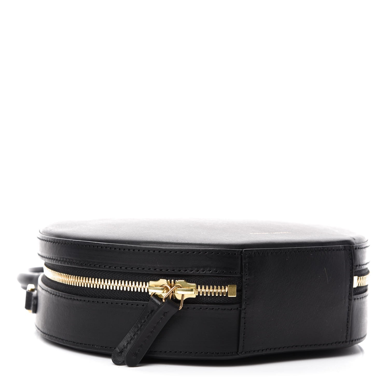 Mansur Gavriel Calfskin Circle Crossbody Bag Black 5 of 12