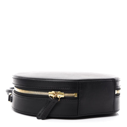 Mansur Gavriel Calfskin Circle Crossbody Bag Black 5 of 12