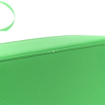 Balenciaga Signature Grained Calfskin Logo M Ville Top Handle Bag Green 17 of 20