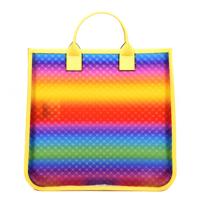 Gucci Textured Vinyl Kids GG Tote Multicolor 1 of 9