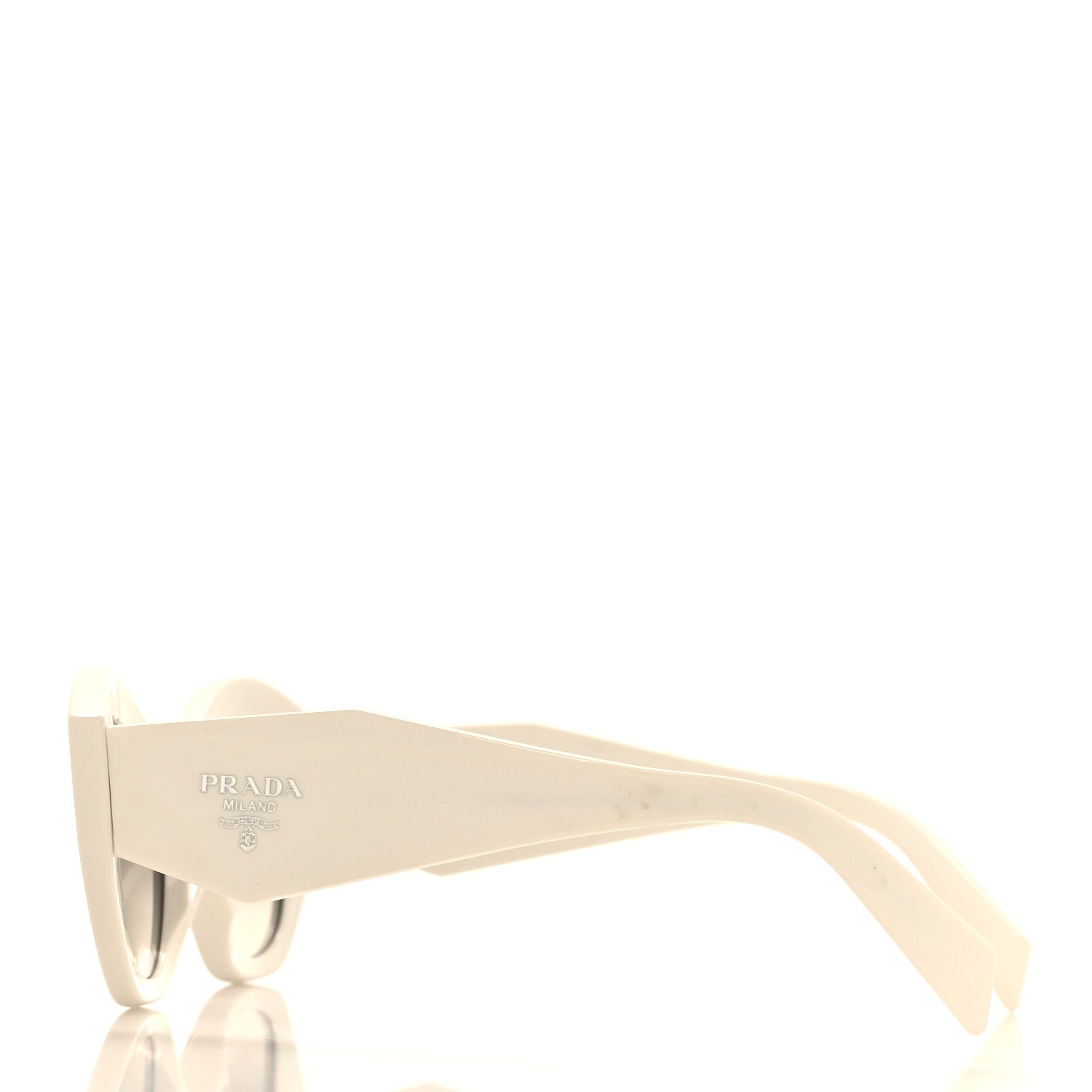 Prada Acetate Symbole Sunglasses SPR 07Y-F White 3 of 8